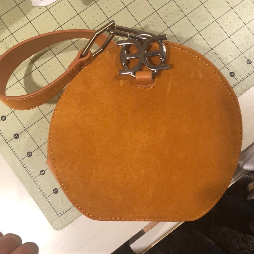 Sam Edelman velvet clutch